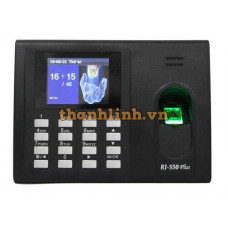 Máy chấm công vân tay + thẻ cảm ứng + pin lưu điện Ronald Jack RJ550PLUS